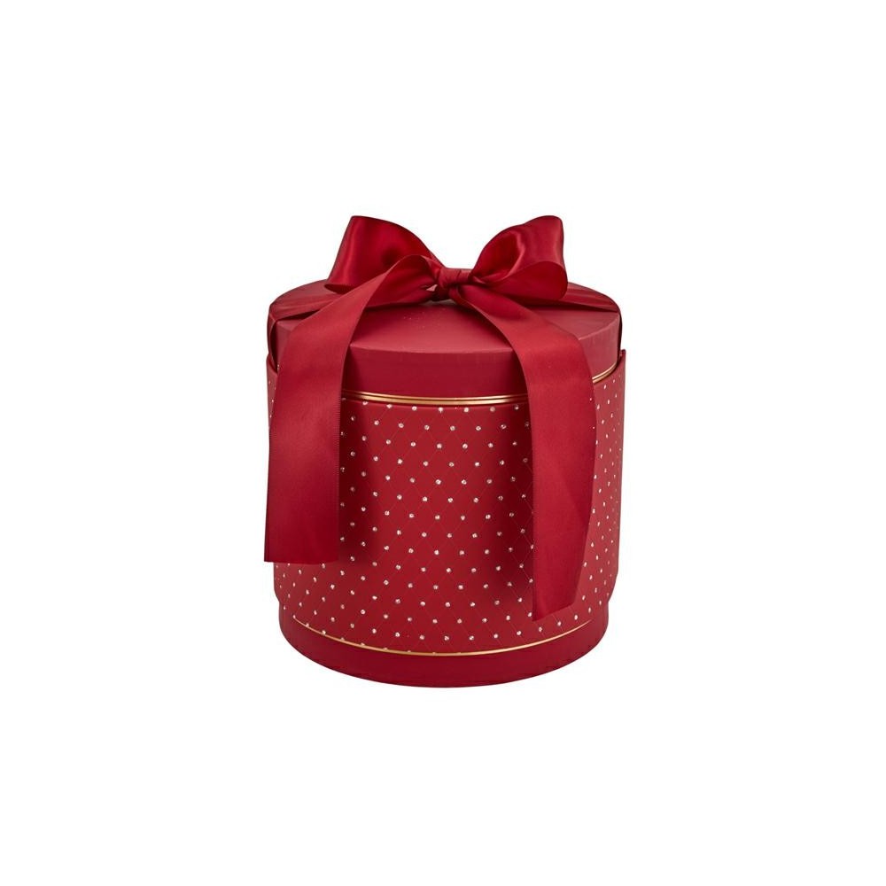 RED SCATOLA TONDA MEDIA 19.3X18.2